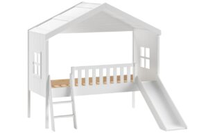 Vipack Dřevěná dětská postel Housebed 90 x 200 cm