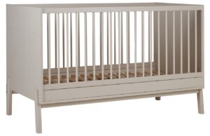 Béžová dětská rostoucí postýlka Quax Ashi 70 x 140 cm