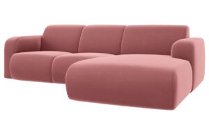 Windsor & Co Sametová rohová pohovka Lola 250 cm
