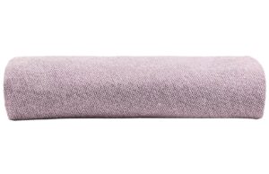 Fialový potah na taburet Kave Home Kaeli 120 cm