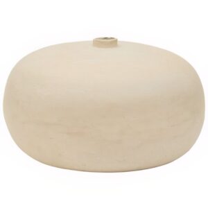 Bílá váza Kave Home Nivala ø 40 cm