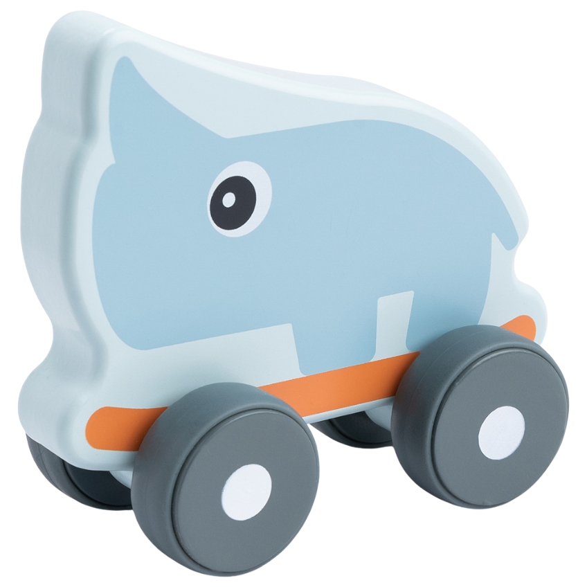 Done by Deer Dřevěná hračka na kolečkách Nozo