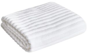 Kave Home Bílá bavlněná osuška Navira 70 x 140 cm