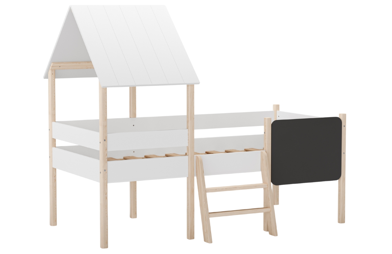 Marckeric Bílá dětská postel Mint 90 x 190 cm