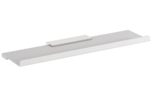Cosmic Stříbrná kovová koupelnová police Architect SP 40 cm