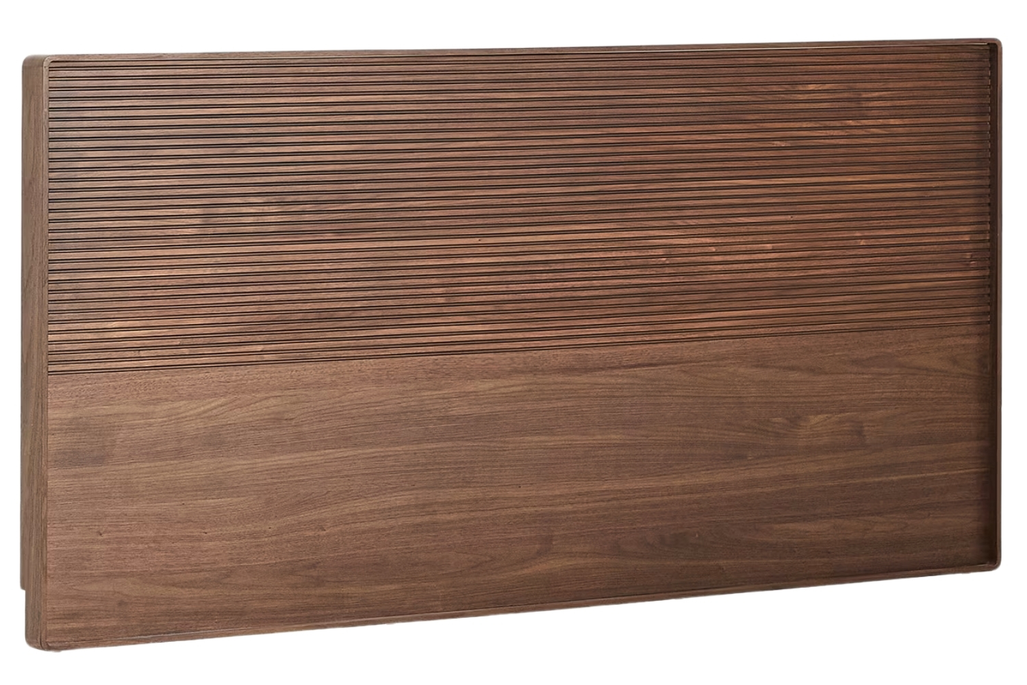 Kave Home Ořechové čelo k posteli Norlen 180 x 200 cm