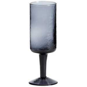 Kave Home Modrá sklenice na víno Obila