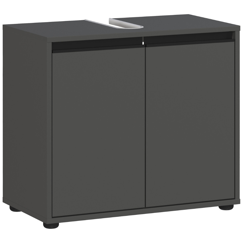 Germania Tmavě šedá umyvadlová skříňka Lemont 63 x 34 cm