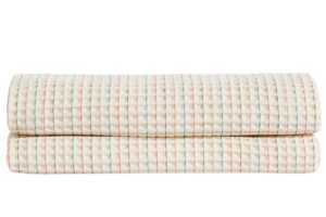 Kave Home Bílý bavlněný přehoz Wufy 180 x 240 cm