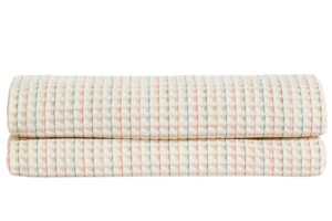 Kave Home Bílý bavlněný přehoz Wufy 180 x 240 cm