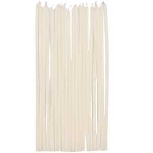 Kave Home Balení dvaceti béžových svíček Solvin Ø 0