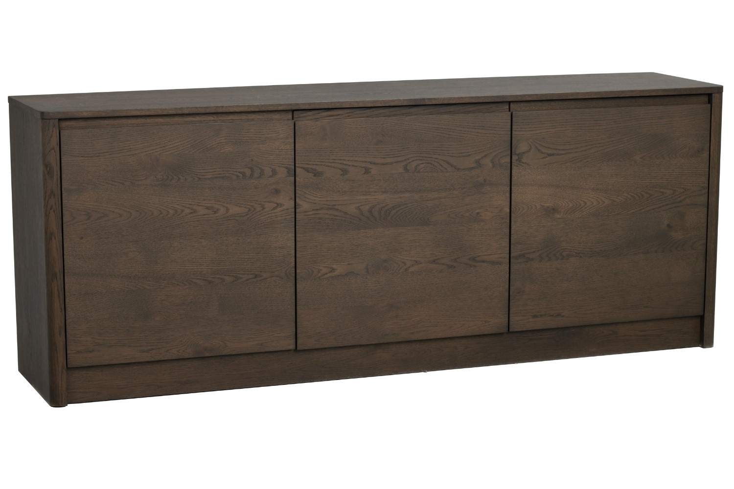 Rowico Hnědá dubová komoda MELSTONE 180 x 40 cm