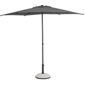 Bizzotto Šedý slunečník Samba Ø 270 cm