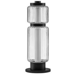 Nova Luce Skleněná stolní LED lampa Liessa