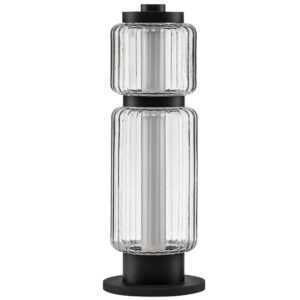 Nova Luce Skleněná stolní LED lampa Liessa