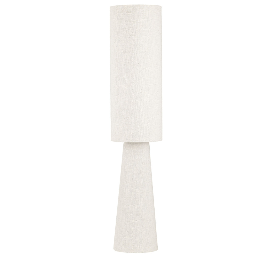 Nova Luce Bílá stojací lampa Nebia 143 cm