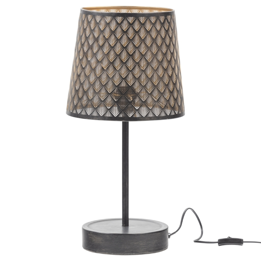 WOOOD Kovová stolní lampa Katlyn 56 cm – vystavený kus