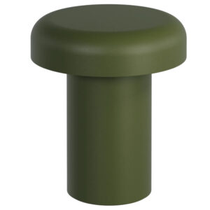 noo.ma Zelený kovový zahradní stolek Miko ⌀ 40 cm