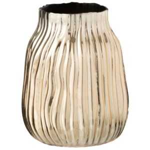 J-line Skleněná váza Noterich 16 cm – vystavený kus