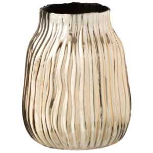 J-line Skleněná váza Noterich 16 cm – vystavený kus