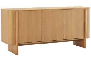 Somcasa Komoda Sydney 160 x 42 cm s dubovým dekorem