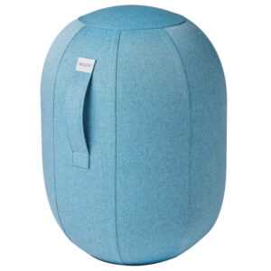 Světle modrá balanční stolička VLUV KAPSUL NEW LEIV 52 cm